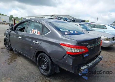 2013 Nissan Sentra Sv from USA, damaged, VIN 3N1AB7APXDL648394